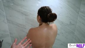 MILF Valentina Bellucci tells Stepson, "Surprise! Get in here So I can Suck your Dick!" -S8:E8