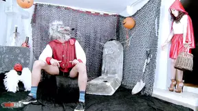 Little Red Riding Hood's Punny Honeymoon Turns into a Raunchy Anal&#x1F44C; Adventure with Beastly Wolf