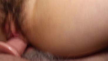 DSC13-5) Paisley Flowers Amateur MILF Anal Sex Anal Hook DP with Dildo Nipple Clamps Creampie Age Gap