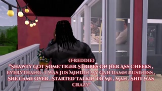 (Sims 4) Freddie Cheats With His Girlfriend's Bestfriend (Voiceover)