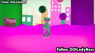 Poppy Playtime 3d hentai animtion - Huggy Wuggy blow job for green huggy