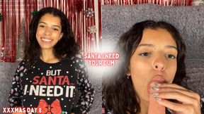 Santa I Need Your Cum: POV Blowjob - XXXmas Day 8 4K