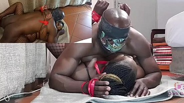 Homemade POV - Real couple Girl friend gets her ass spanked at home