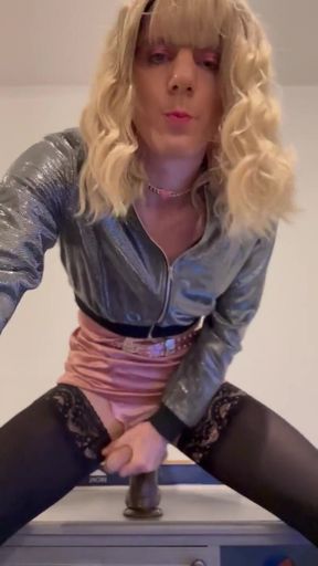 Jess Silk Riding Dildo