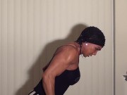 Tricep Home Workout with Elastic Band by Latia Del Riviero