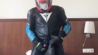 crazy after a motorbike excursion