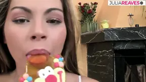 Perverted stepdad enjoys stepdaughter's cock sucking