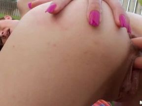 Anal In The Backyard