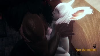 Furry Fantasy Fulfilled: Bunny's Beastly Threesome with FurryAnimation