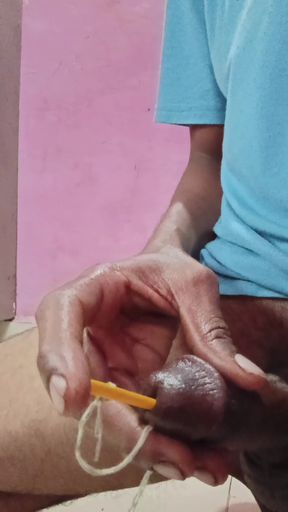 Cum out penis hole