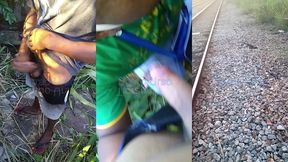 leozinho mavambo na linha do trem