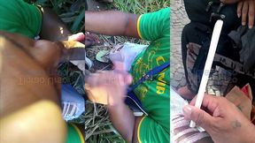 leozinho mavambo na linha do trem