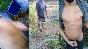 leozinho mavambo na linha do trem