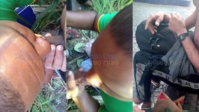 leozinho mavambo na linha do trem