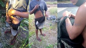 leozinho mavambo na linha do trem