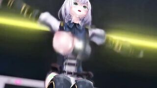 【MMD R-19 year old SEX DANCE】HOT PERVERSE HOOTERS SWEET SATISFACTION 甘いお尻 [MMD]