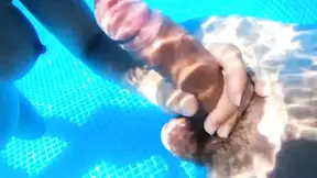 Pregnant EXPERIENCED LADY shows huge natural boobs as she gives a sloppy fellatio by the