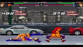 Bao vs Starfire and Psylocke