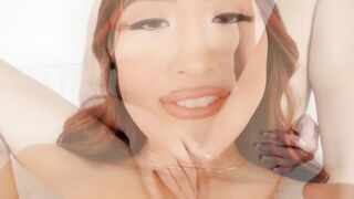 Asian Bombshell Mina Luxxx Facesitting Blowjob - Deepthroat Queen