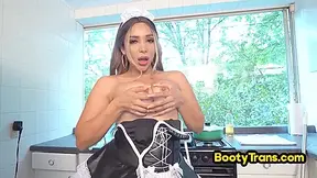 Bigbooty Brazilian Ts Maid Gets Banged By Big Cock Man
