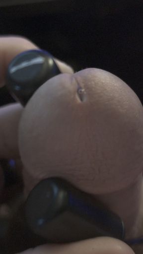 Teasing My Pre-cum Out