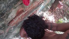 casal transando no mato da cachoeira