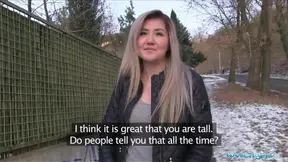 Public Sex Cute Russian loves sex for cash