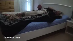 Slutty blonde with small tits plays with dildo before getting banged and creamed