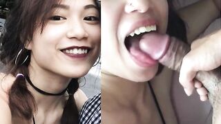 SG barely legal GF Jessabella Mei Ting leaked fellatio with BF