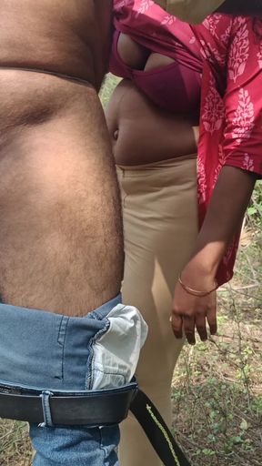 Housewife outdoor fuck   Clip 1