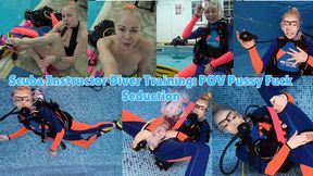 Scuba Instructor Diver Training: POV Pussy Fuck Seduction - MP4