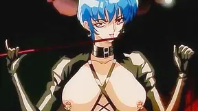 Bound Beauty Subdued in Steamy Hentai Dungeon Domination Scene