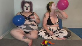 Lucky and Sparkles Clown 3 videos compilation