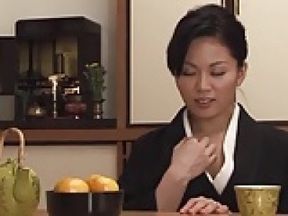 Japanese Widow Can't Get Enough