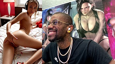 Tight White Bald Pussy Teen StepDaughter Training Her Pussy For StepDaddy, AI Generated