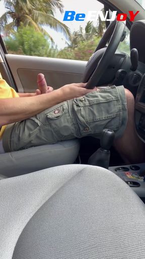BeENJoY - Jerking me on car and take a big load in front of drivers. Very risky Be Enjoy to have sex outdoors! Exhib&hellip;   Clip 1