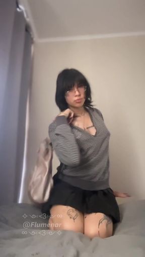 Hot Trans Girl Arrive From College