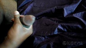 Jerking off at the Office Table 'wet Jizz of Sperm'