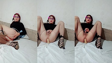 Atrevida Linda y Femenina TS Caliente Penetrando su Ano Vagina #63.2 - Desesperada y caliente mariquita - Penetracion anal Fantasia de enorme pene - Inocente culito caliente - jovencita caliente