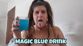 Blue POTION made me pull the DUMBEST FACES!!