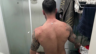 Cousin Shower to Bedroom Fuck