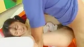 Young Japanese Babe Seduces Stepdad's Best Friend in Steamy Affair