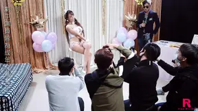 Asian MILF takes a pounding and gets squirted all over