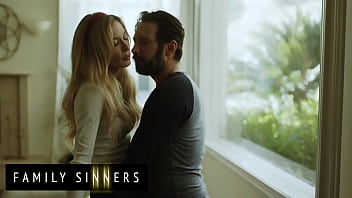 Rough Sex Between Stepsiblings Blonde Babe (Aiden Ashley, Tommy - Family Sinners