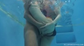Japanese Swimsuit Babe Fucked Hard in the Pool – Steamy Aquatic Encounter