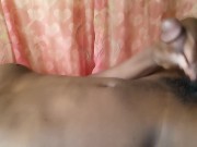 Another massive cum explosion masturbation, thick sticky white juice