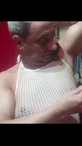 Jose Castell Black Caresses His Armpits 4