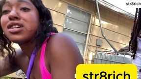 girl next door fuck around and find out this what happens when you got a pool in the hood