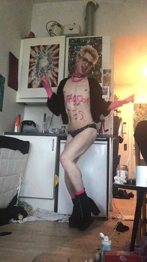 Faggot bitch Jes Brinch