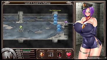 Karryn's Prison Silent Walkthough [PornPlay Hentai game] Ep.7 first bad end after a men bathroom dirty ganbang